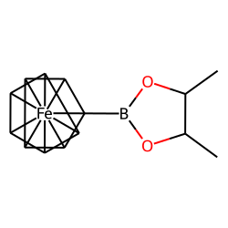 meso-Butane-2,3-diol, ferroceneboronate derivative