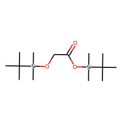 Acetic acid, [(tert-butyldimethylsilyl)oxy]-, tert-butyldimethylsilyl ester