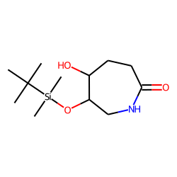 (5S 6R)-6-tert-Butyldimethylsilyloxy-5-hydroxyazepane-2-one