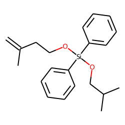 Silane, diphenylisobutoxy(3-methylbut-3-en-1-yloxy)-