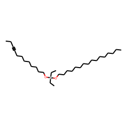 Silane, diethyl(dodec-9-ynyloxy)hexadecyloxy-