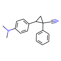 Cyclopropanecarbonitrile, 2-[p-(dimethylamino)phenyl]-1-phenyl-