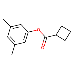 Cyclobutanecarboxylic acid, 3,5-dimethylphenyl ester