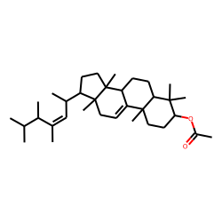 24,25-Dimethyl-9(11),23-lanostadienol acetate