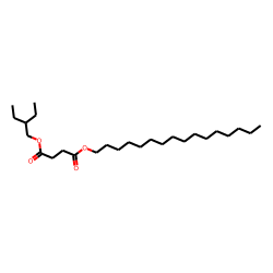 Succinic acid, 2-ethylbutyl hexadecyl ester