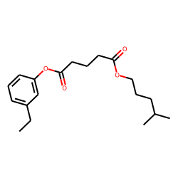 Glutaric acid, 3-ethylphenyl isohexyl ester