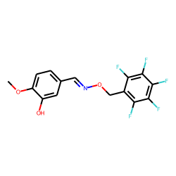 3-Hydroxy-4-methoxybenzaldehyde, PFBO # 1
