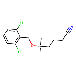 2,6-Dichlorobenzyl alcohol, (3-cyanopropyl)dimethylsilyl ether