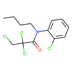 N-butyl-2,2,3-trichloro-n-(2-chlorophenyl)propanamide