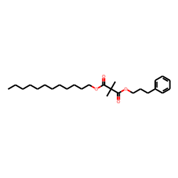 Dimethylmalonic acid, dodecyl 3-phenylpropyl ester