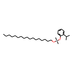 Silane, dimethyl(2-isopropylphenoxy)heptadecyloxy-