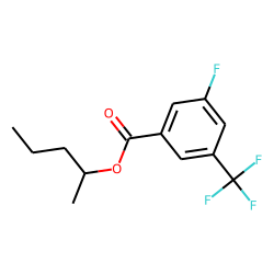 3-Fluoro-5-trifluoromethylbenzoic acid, 2-pentyl ester