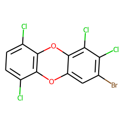 3-bromo-1,2,6,9-tetrachloro-dibenzo-p-dioxin