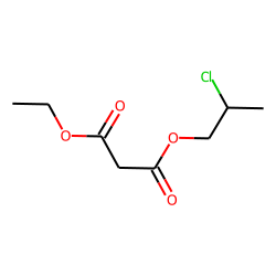 Malonic acid, 2-chloropropyl ethyl ester