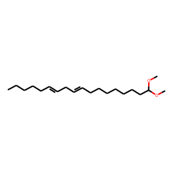 9,12-Octadecadienal, dimethyl acetal