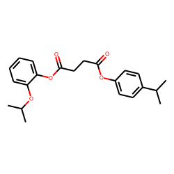 Succinic acid, 2-isopropoxyphenyl 4-isopropylphenyl ester