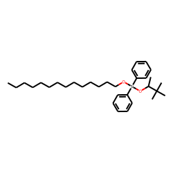 Silane, diphenyl(3,3-dimethylbut-2-yloxy)tetradecyloxy-