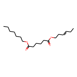 Adipic acid, heptyl trans-hex-3-enyl ester