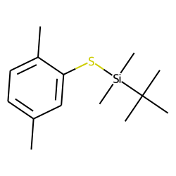 2,5-Dimethylbenzenethiol, S-(tert-butyldimethylsilyl)-