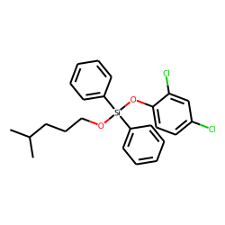 Silane, diphenyl(2,4-dichlorophenoxy)isohexyloxy-