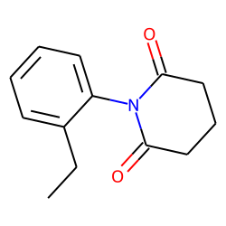 Glutarimide, N-(2-ethylphenyl)-