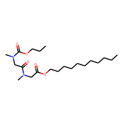 Sarcosylsarcosine, n-propoxycarbonyl-, undecyl ester