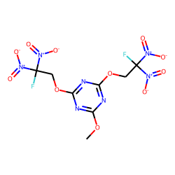 2-Methoxy-4,6-bis(2-fluoro-2,2-dinitroethoxy)-1,3,5-triazine