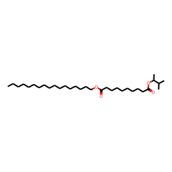 Sebacic acid, heptadecyl 3-methylbut-2-yl ester