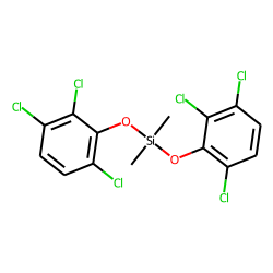 Silane, dimethyldi(2,3,6-trichlorophenoxy)-
