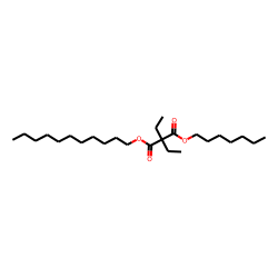 Diethylmalonic acid, heptyl undecyl ester