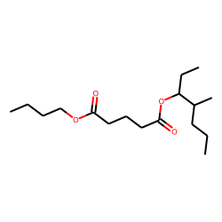Glutaric acid, butyl 4-methylhept-3-yl ester