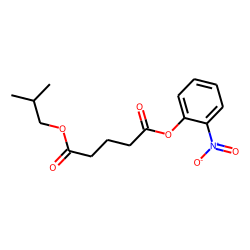 Glutaric acid, isobutyl 2-nitrophenyl ester