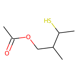 3-mercapto-2-methylbutyl-acetate