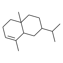 Naphthalene,1,2,3,4,4a,5,6,8a-octahydro-4a, 8-dimethyl-2-[1-methylethyl]-