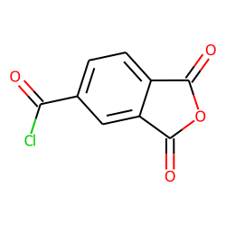 5-Isobenzofurancarbonyl chloride, 1,3-dihydro-1,3-dioxo-