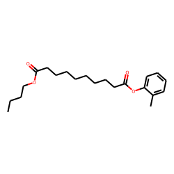 Sebacic acid, butyl 2-methylphenyl ester