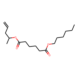 Adipic acid, hexyl pent-4-en-2-yl ester