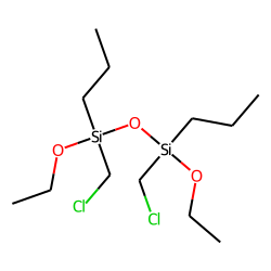 1,3-Disiloxane, 1,3-diethoxy, 1,3-dipropyl, 1,3-bis-(chloromethyl)