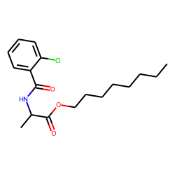 D-Alanine, N-(2-chlorobenzoyl)-, octyl ester