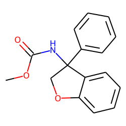 3-Carbomethoxyamino-3-phenyl-2,3-dihydrobenzofurane
