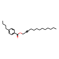 4-Butylbenzoic acid, tridec-2-ynyl ester