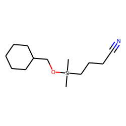 Cyclohexanemethanol, (3-cyanopropyl)dimethylsilyl ether