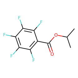 Pentafluorobenzoic acid, isopropyl ester