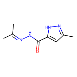 5-Methyl-2H-pyrazole-3-carboxylic acid, 2-isopropenyl hydrazide