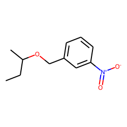 3-Nitrobenzyl alcohol, 1-methylpropyl ether