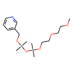 3-(3,3,5,5-Tetramethyl-2,4,6,9,12-pentaoxa-3,5-disilatridec-1-yl)pyridine