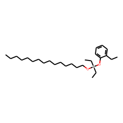 Silane, diethyl(2-ethylphenoxy)pentadecyloxy-
