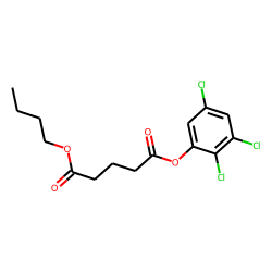 Glutaric acid, butyl 2,3,5-trichlorophenyl ester