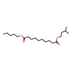 Sebacic acid, 3-methylbutyl pentyl ester