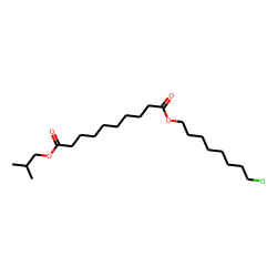 Sebacic acid, 8-chlorooctyl isobutyl ester